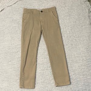 Zara Kids basic chino pants size 7